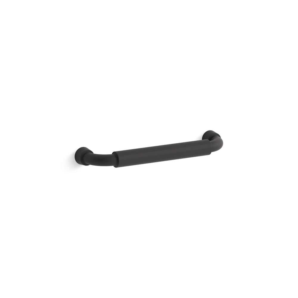 KOHLER Tone 5 In 127 Mm Center To Center Cabinet Pull In Matte Black   Kohler Drawer Pulls 24439 Bl 64 1000 