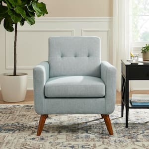 Carlsden Charleston Blue Upholstered Accent Chair