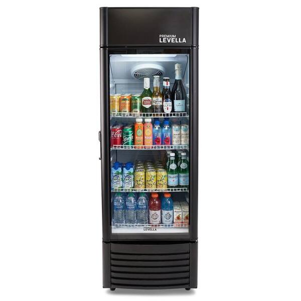 glass door refrigerator home depot