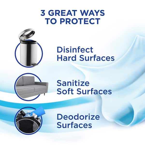 19 oz. Crisp Linen Scent Deodorizing and Disinfectant Spray