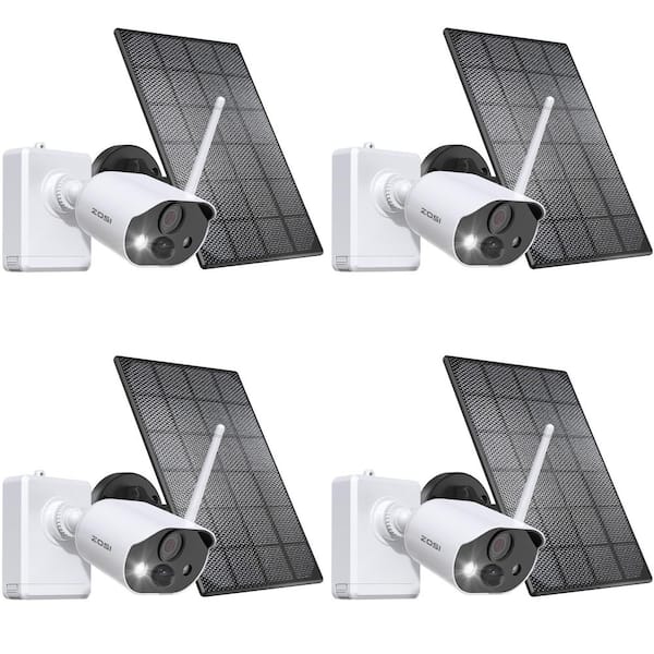 ZOSI Wireless 3MP 2K WIFI Outdoor Home Security Camera, 2-Way Audio, Smart Light and Sound