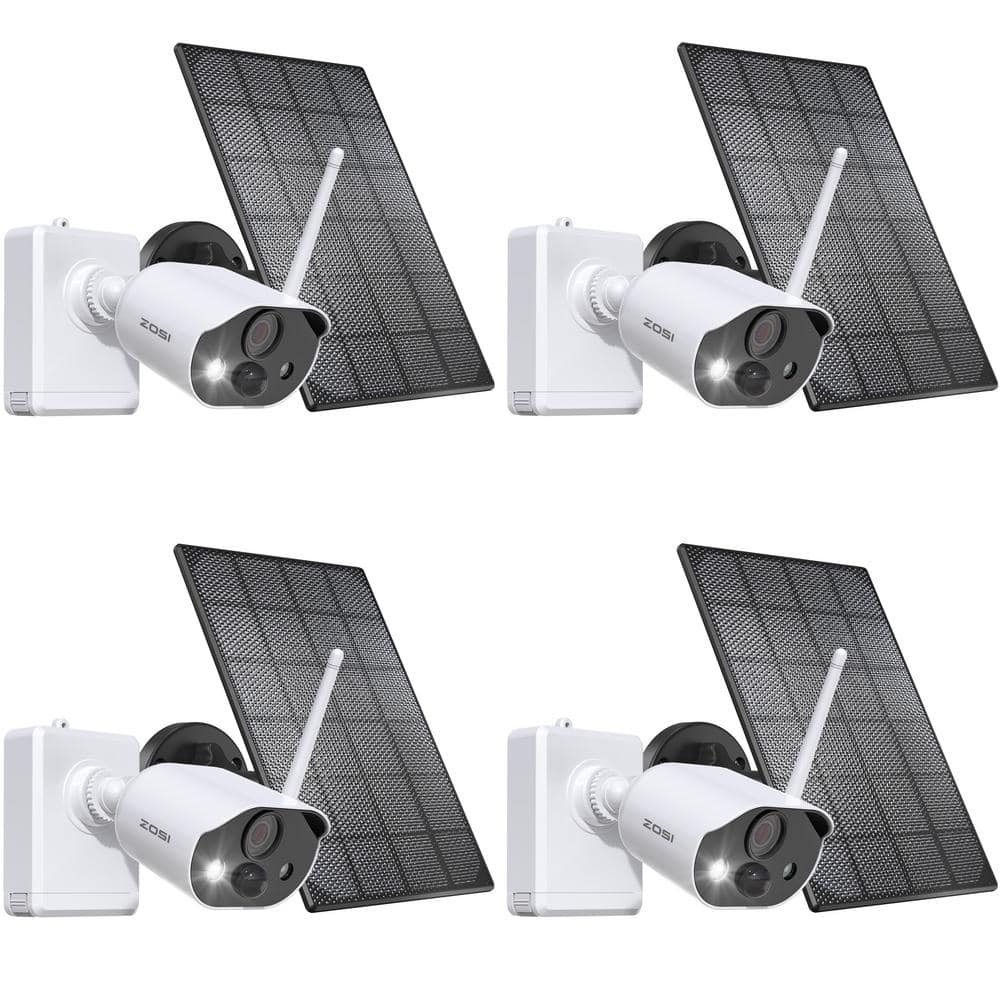 Solar Wireless Backup Camera HD 1080P Rechargeable System 5