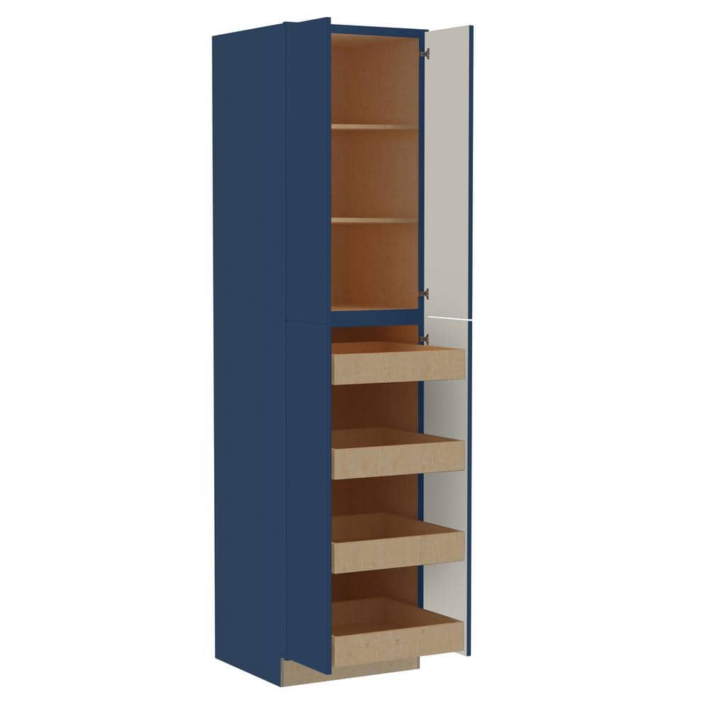 Hargrove 24 in. W x 24 in. D x 96 in. H Assembled Plywood Pantry Kitchen Ca