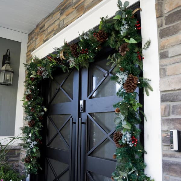 Garland Hanger - Double Door (52-82 in. Doors) (Gold)