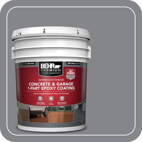 5 gal. #PFC-64 Storm Self-Priming 1-Part Epoxy Satin Interior/Exterior Concrete and Garage Floor Paint