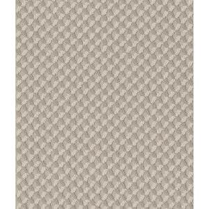 Exquisite - Sand Dune - Brown 39.3 oz. Nylon Pattern Installed Carpet