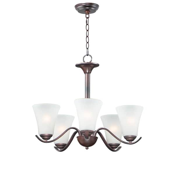 Maxim Lighting Vital 5-Light Gray Chandelier