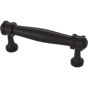 Liberty Charmaine 3 in. (76 mm) Matte Black Cabinet Drawer Pull