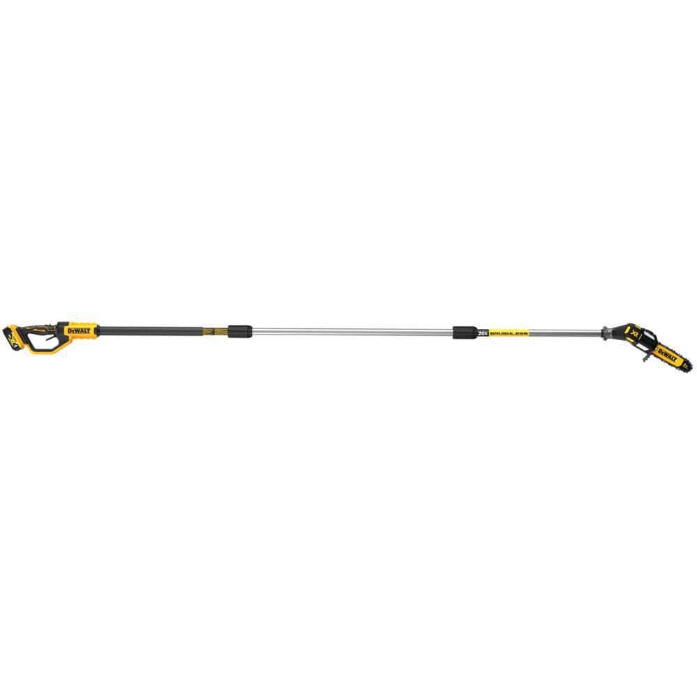 DEWALT 20V Lithium-Ion 8 in. Cordless Pole Saw Kit with 5.0 Ah Battery and Charger (DCPS620P1)