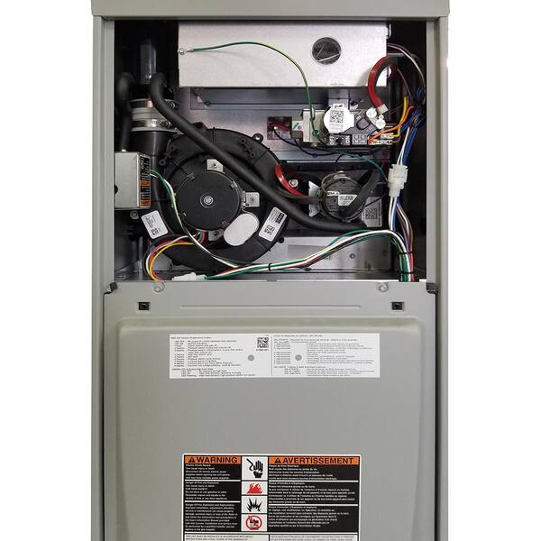 ROYALTON 66,000 BTU 95% AFUE Single-Stage Upflow/Horizontal Forced Air  Natural Gas Furnace with ECM Blower Motor 95G1UH070BE12 - The Home Depot
