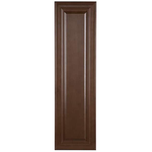 Hampton Bay Butterscotch 11.75x42x0.79 in. Decorative Wall End Panel