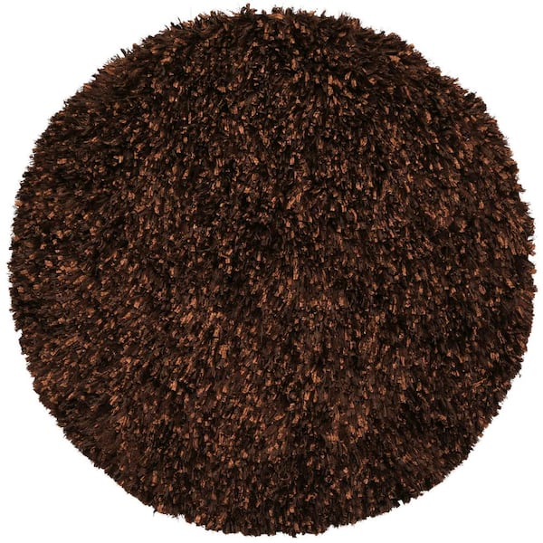 Brown 3 Ft X Round Area Rug, 3 Foot Round Rugs