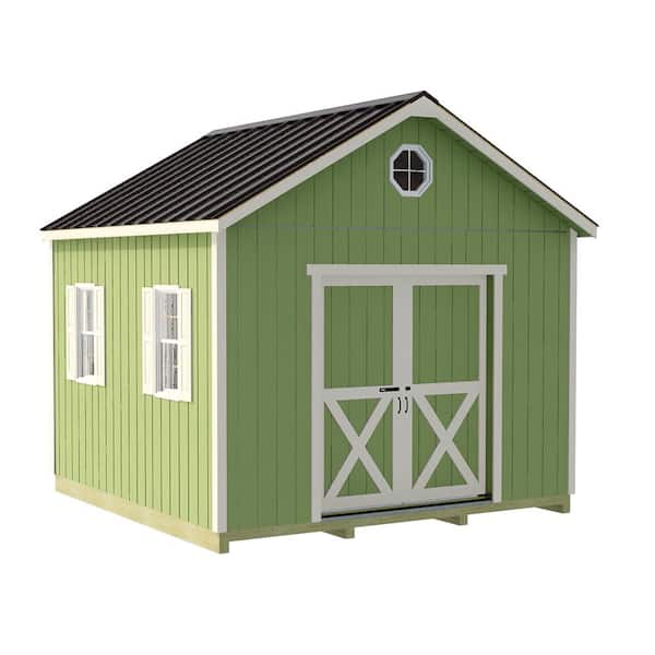 Best Barns North Dakota 12 ft. x 20 ft. Wood Storage Shed Kit with Floor Including 4 x 4 Runners