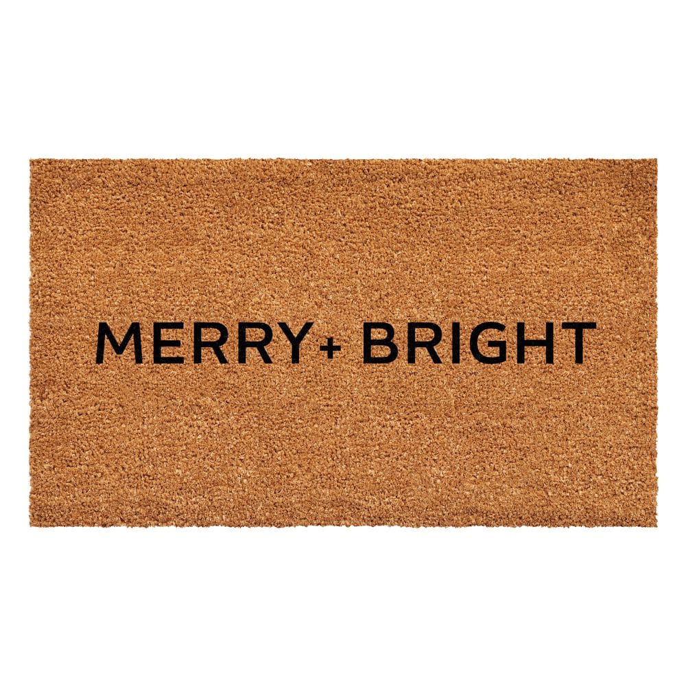 Calloway Mills Ultra Modern Merry & Bright Doormat 24 x 48