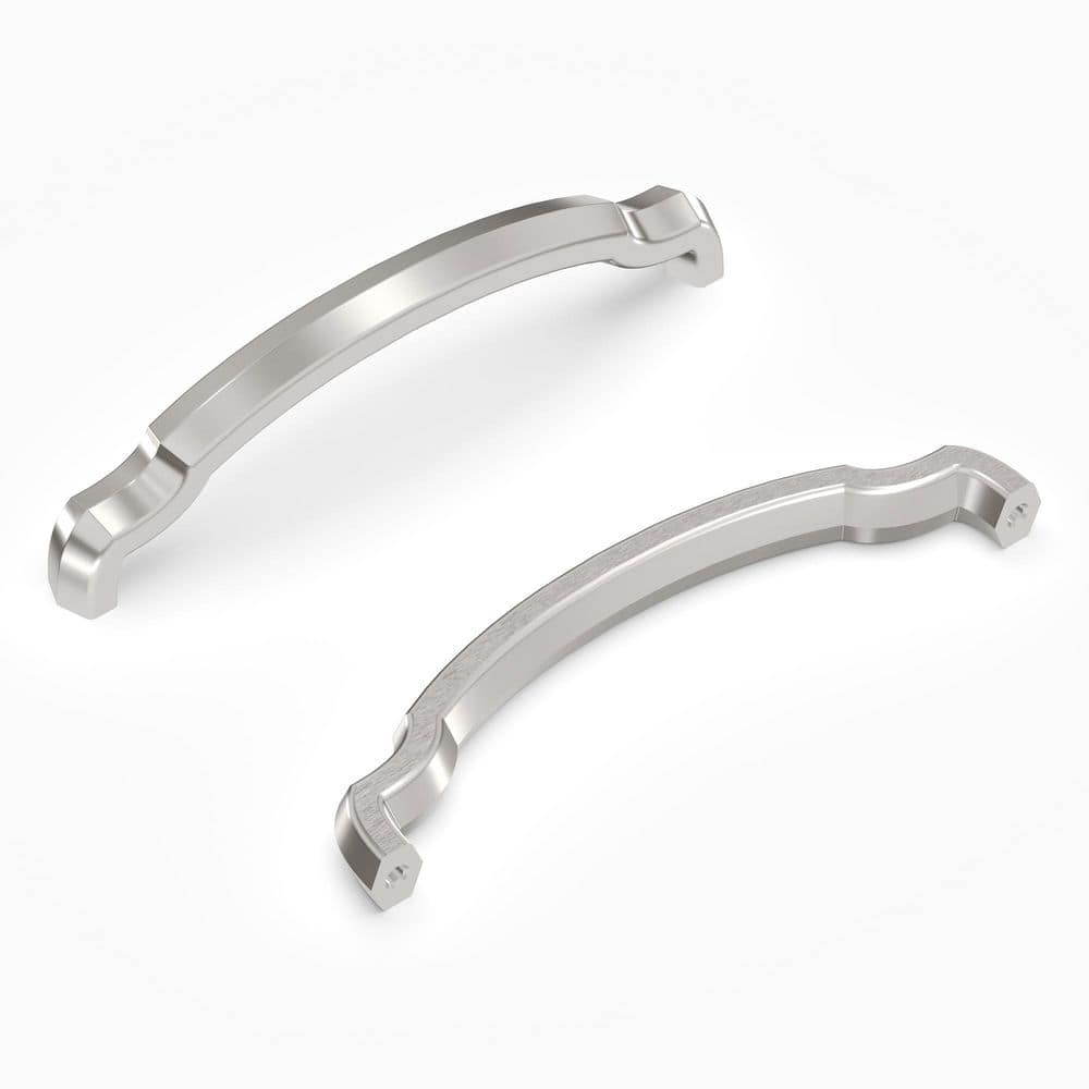 Veranda 5-1/16 in. (128 mm) Satin Nickel Finish Cabinet Pull (10-Pack) price history on PriceWatchPro