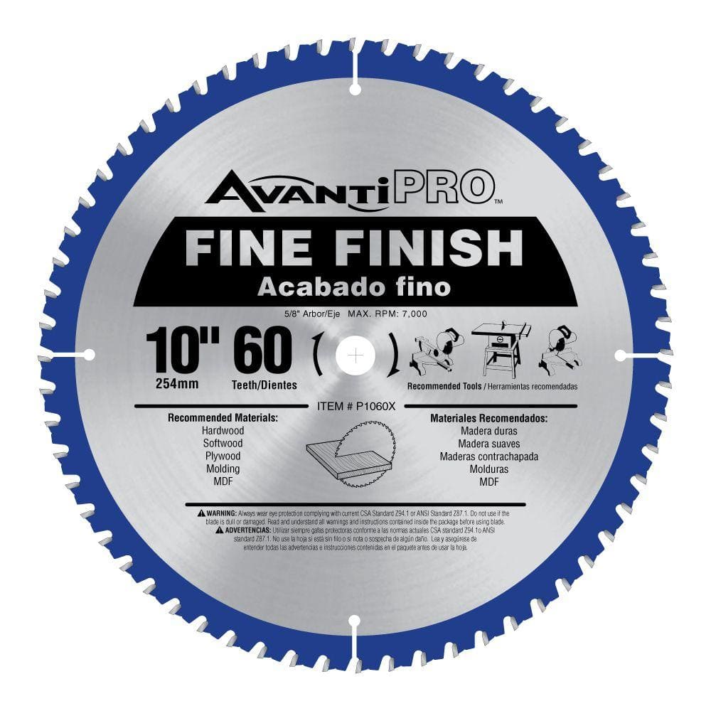 Avanti Pro 5-1/2 in. x 24-Tooth Framing Circular Saw Blade P0524X - The  Home Depot