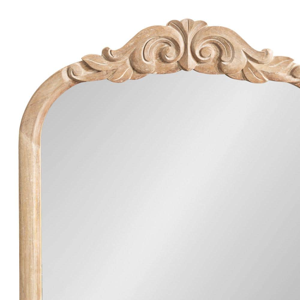 Arendahl Natural Wood 24"x36" Arch Vanity Mirror