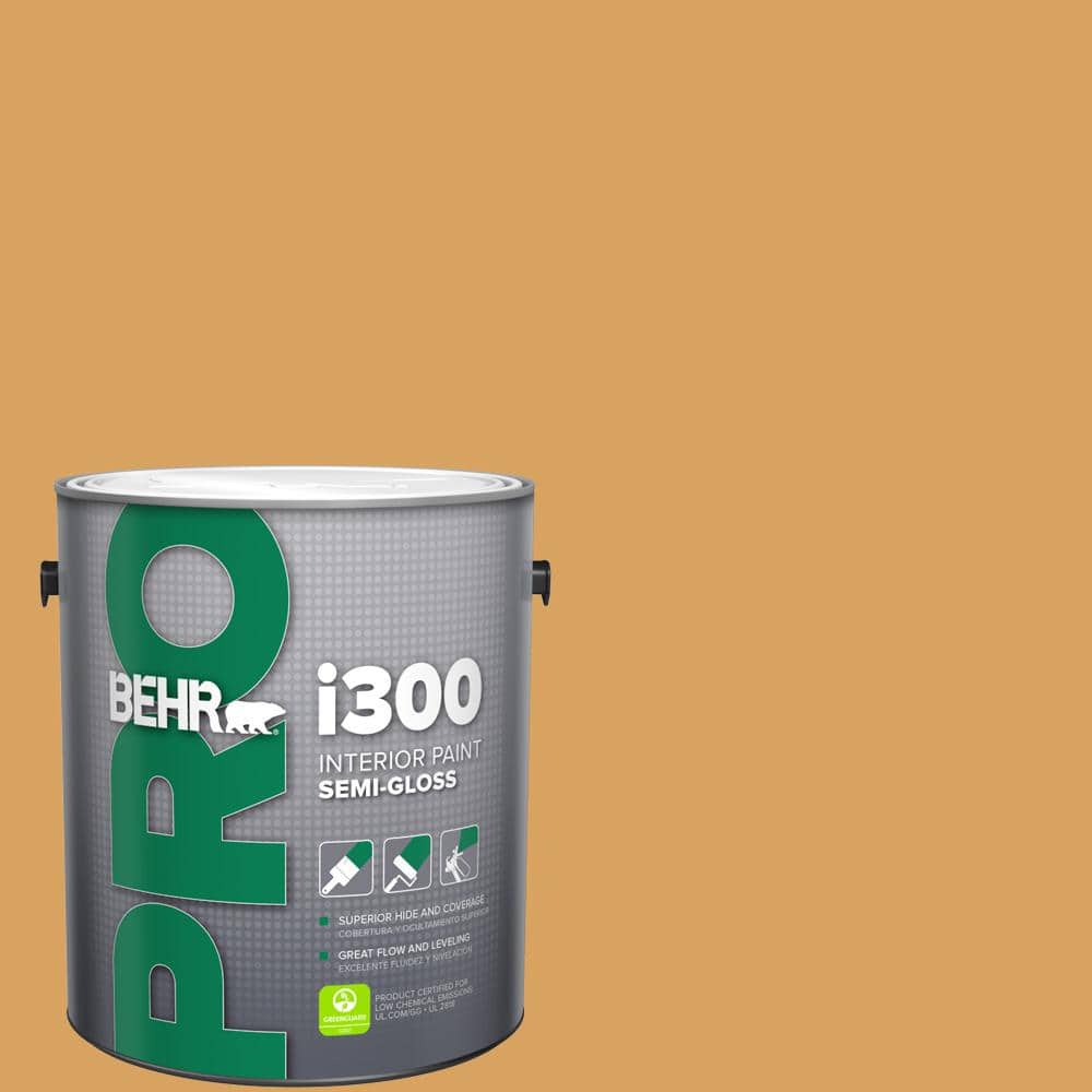 1 gal. #MQ4-10 Amber Brew Semi-Gloss Interior Paint price history on PriceWatchPro