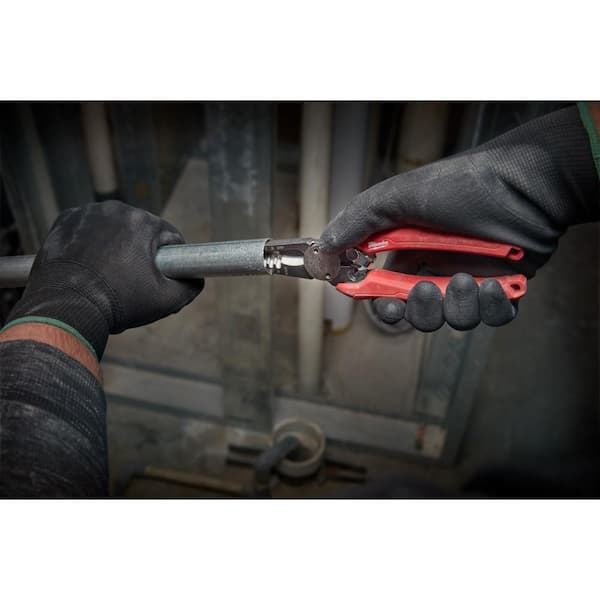 Milwaukee 7.75 in. Combination Electricians 6-in-1 Wire Stripper/Cutter Pliers