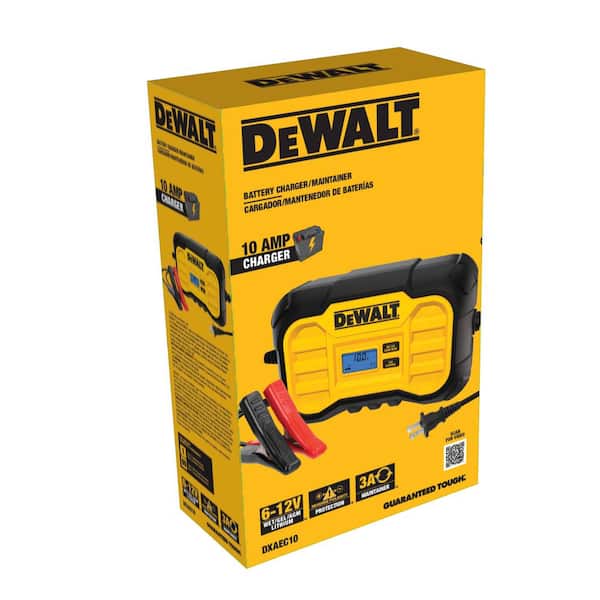 12v Battery Charger New- DeWalt DXAEC10 Professional 10 Amp