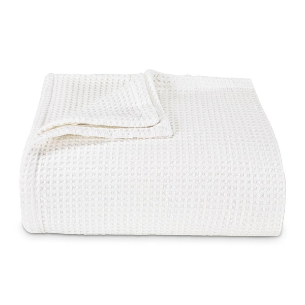 Waffleweave Cotton Blankets