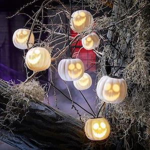 8 ft. EmoteGlow Halloween Light String Musical with Jack Skellington Vocals