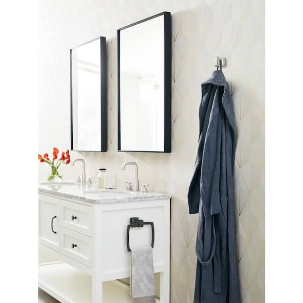 Revitalize Single Knob Robe Hook in Polished Nickel