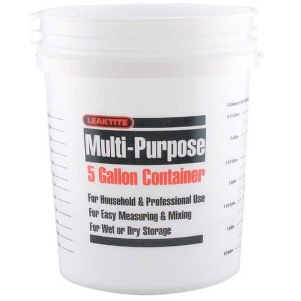 Leaktite 5-Gal. Natural Multi Mix Bucket (Pack of 3)