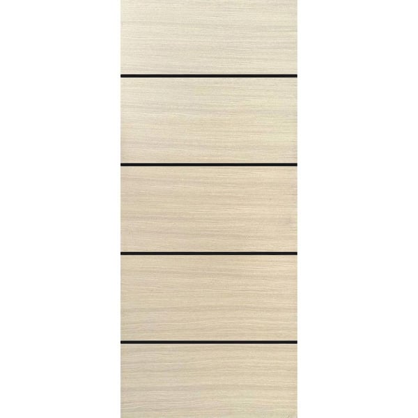 32 in. x 34 in. Solid Wood with Honeycomb Natural Veneer Interior Door Slab