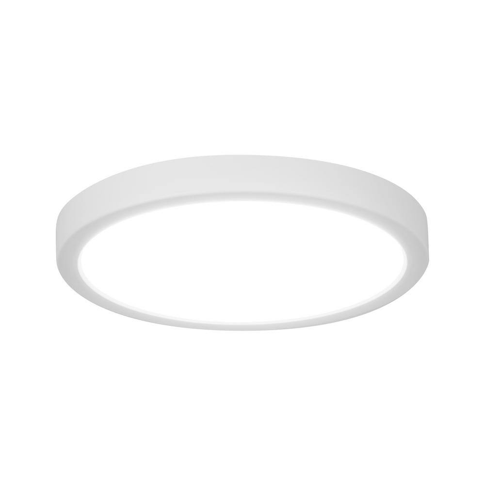 8-Inch White Round Selectable LED Surface Mount Downlight