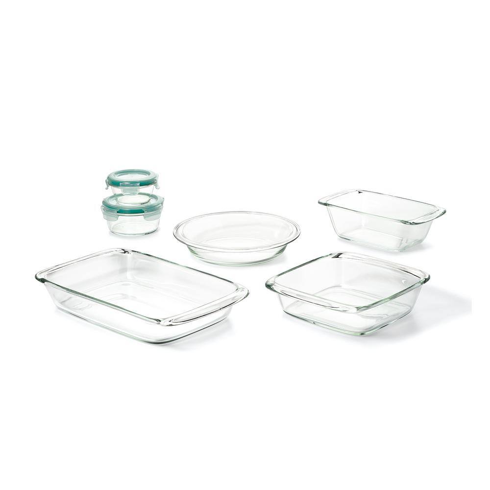 oxo good grips glass bakeware and storage set