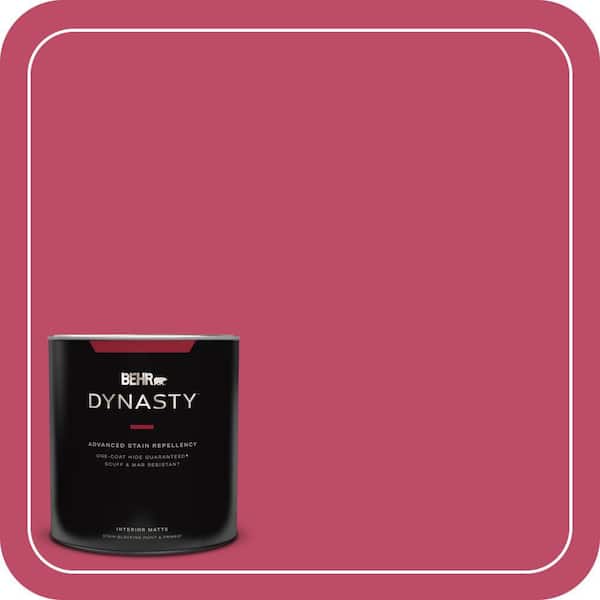 BEHR DYNASTY 1 qt. #S-G-110 Orchid Rose Matte Interior Stain-Blocking Paint and Primer
