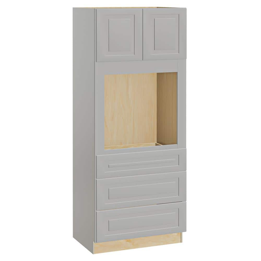 Home Decorators Collection Grayson Pearl Gray Painted Plywood Shaker ...