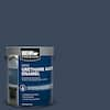 BEHR PREMIUM 1 gal. #M500-7 Very Navy Urethane Alkyd Satin Enamel ...