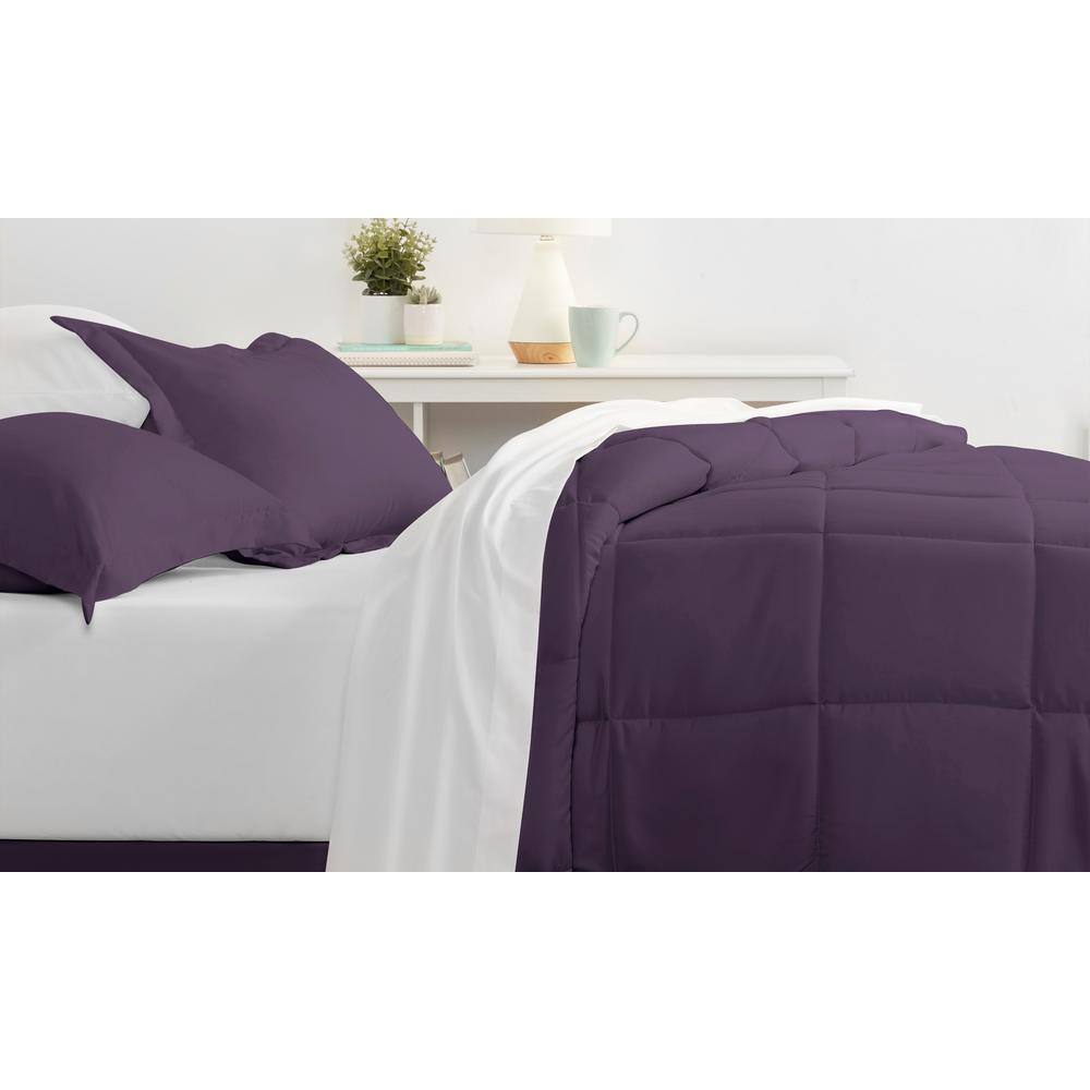 IEnjoy Home Simply Soft 8 Piece Microfiber Complete Bedding Set