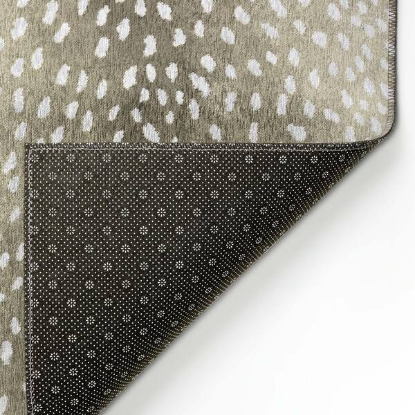 Addison Rugs - Safari Beige 9 ft. x 12 ft. Indoor/Outdoor Washable Indoor/Outdoor Washable Rug