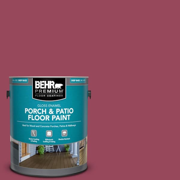 1 gal. #PPU1-16 Haitian Flower Gloss Enamel Interior/Exterior Porch and Patio Floor Paint