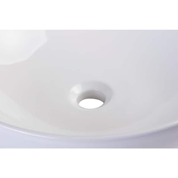 Ideal Standard Conca hand washbasin white, without tap hole, grounded,  without overflow