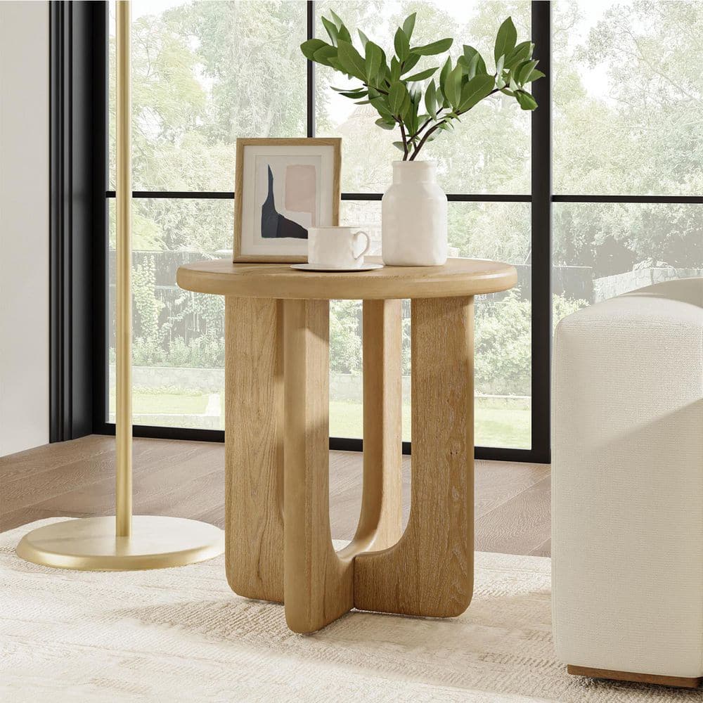 Evelio end table-Natural (no test)