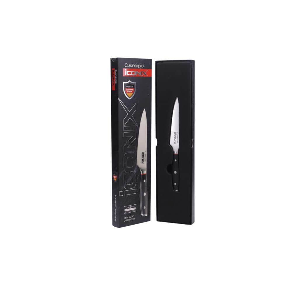 ICONIX 5 in. Steel Full Tang Utility Knife - thumbnail 4