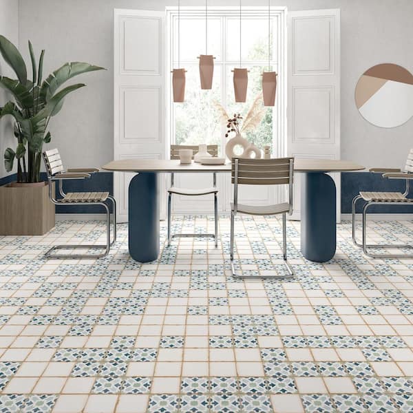 Casablanca Square 5 in. x 5 in. Kenzi Ceramic Tile (5.27 sq. ft./Case)