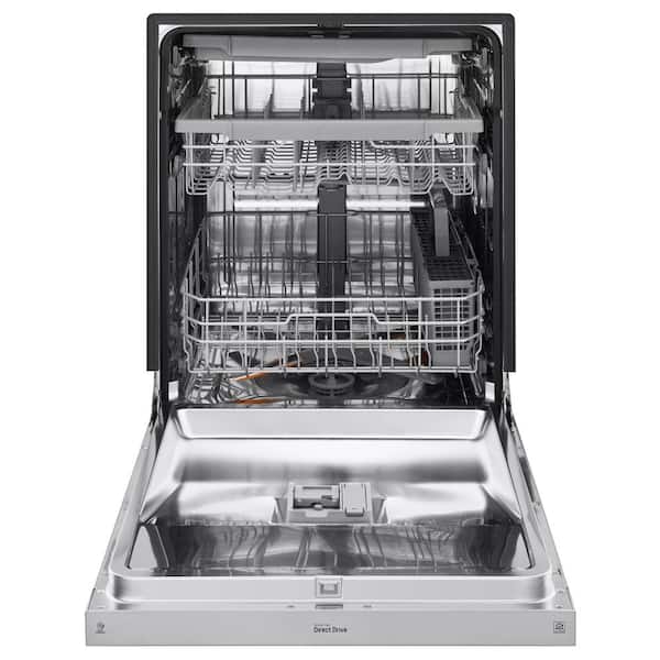 LG Electronics 24 In Stainless Steel Front Control Dishwasher With