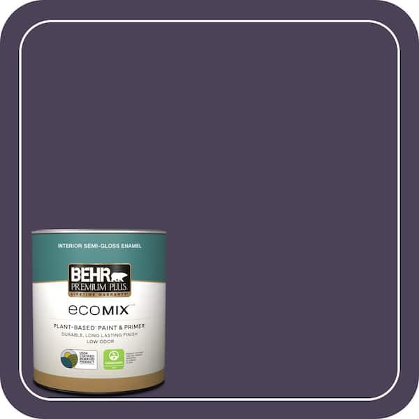 1 qt. Home Decorators #HDC-CL-06 Sovereign Semi-Gloss Enamel EcoMix Plant-Based Interior Paint & Primer