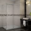 Aston Langham 48 in. x 35 in. x 77-1/2 in. Completely Frameless Shower ...