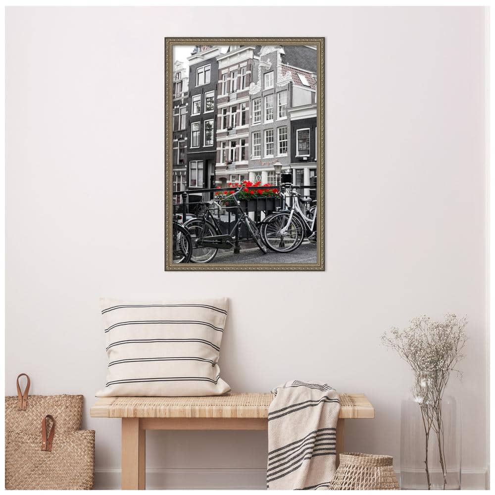 Parisian Silver Ornate Wood Wall Picture Frame