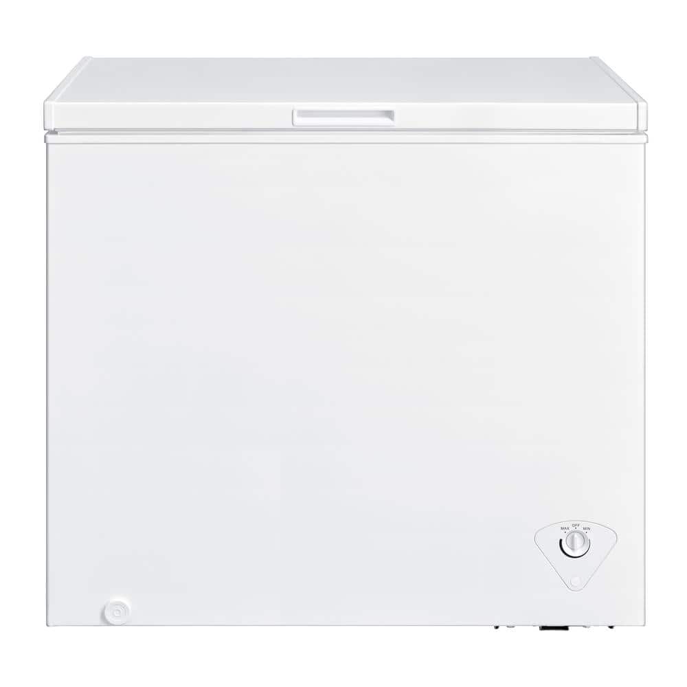 Vissani 7.1 cu. ft. Top Freezer Refrigerator in Stainless Steel Look  MDFF7SS - The Home Depot