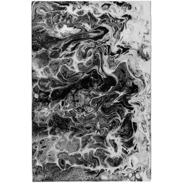 Dream Shag Premium Machine Washable Abstract ADS59 Taboo 9 ft. x 12 ft. Area Rug