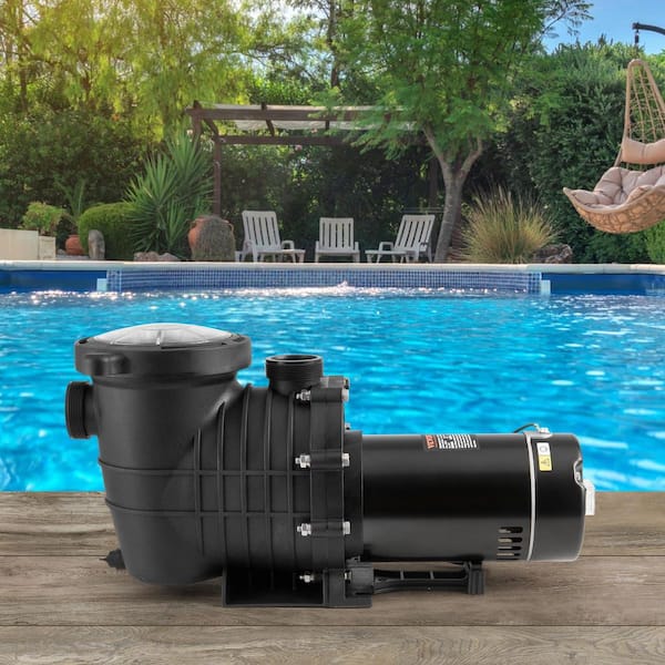 Above Ground Pool Pump 1HP 80 GPM Max. Flow Single Speed Swimming Pool Pump 3450RPM Pool Pump Above Ground