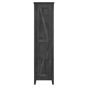 Brownwood Rustic Gray 18 in. Wide Storage Cabinet