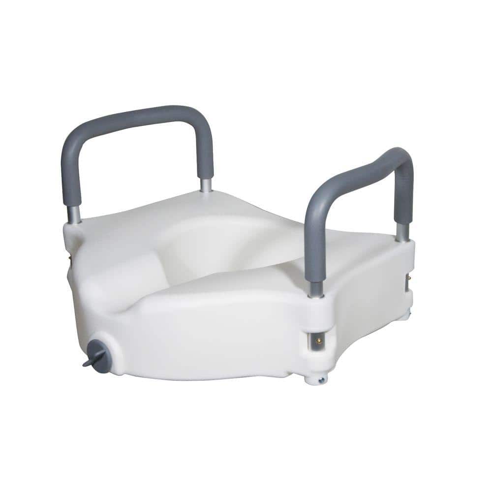 Standard Hinged Toilet Seat Riser  Horton & Converse Home Medical Supplies